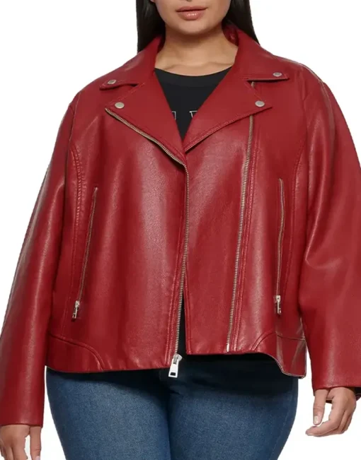 womens-moto-red-faux-leather-jacket