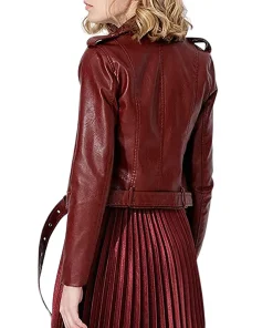 womens-multi-zipper-pockets-maron-faux-leather-jacket