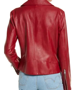 womens-pacific-deep-red-faux-leather-moto-jacket