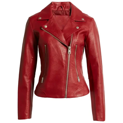 womens-pacific-deep-red-faux-leather-moto-jacket