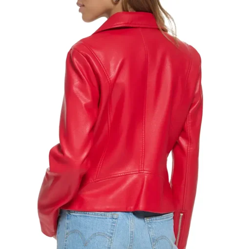 womens-pacific-red-faux-leather-moto-jacket