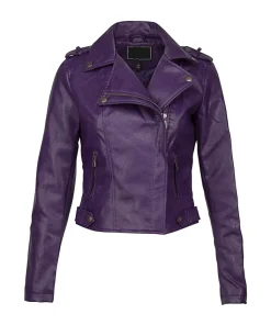 womens-purple-faux-leather-moto-biker-jacket