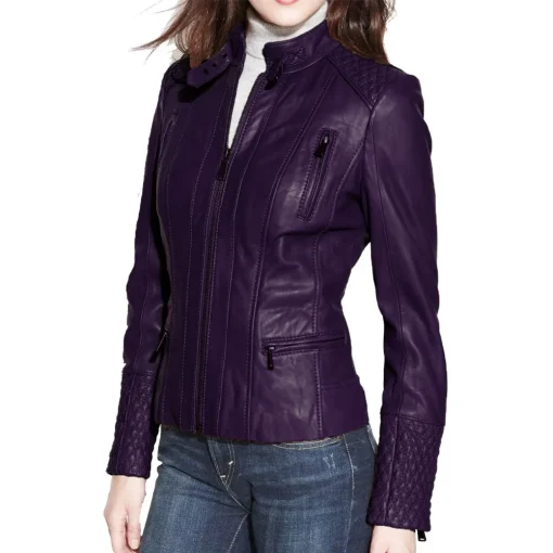 womens-purple-faux-leather-slim-fit-biker-jacket