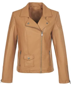 womens-quilted-brown-faux-leather-biker-jacket