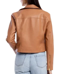 womens-regular-fit-brown-faux-leather-biker-jacket