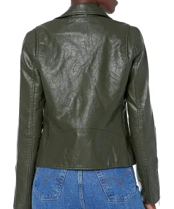 womens-semi-fitted-blackish-green-faux-leather-motorcycle-jacket