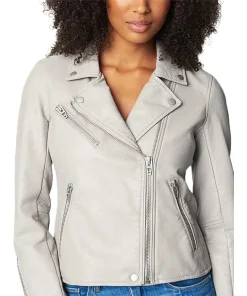 womens-semi-fitted-light-grey-faux-leather-motorcycle-jacket