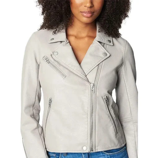 womens-semi-fitted-light-grey-faux-leather-motorcycle-jacket