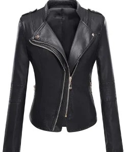 womens-stylish-black-faux-leather-moto-jacket