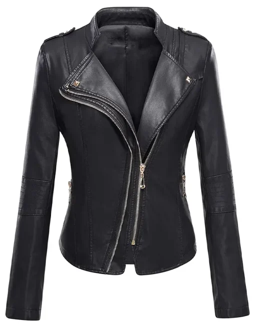 womens-stylish-black-faux-leather-moto-jacket