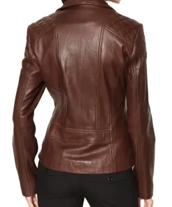 womens-stylish-brown-faux-leather-moto-biker-jacket