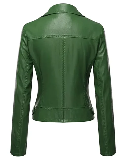 womens-stylish-green-faux-leather-moto-jacket