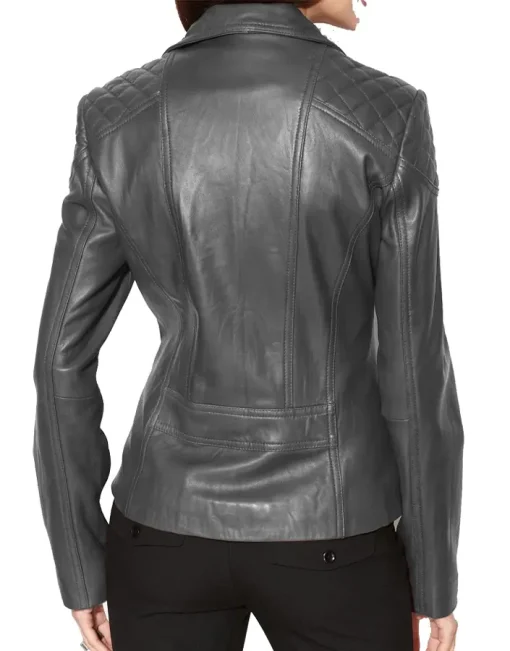 womens-stylish-grey-faux-leather-moto-biker-jacket