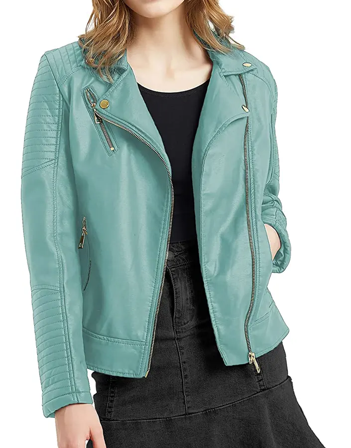 womens-tiffany-blue-faux-leather-casual-jacket-2 womens-tiffany-blue-faux-leather-casual-jacket