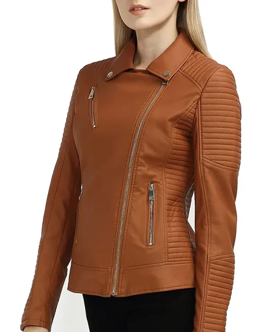 womens-trendy-brown-faux-leather-moto-jacket