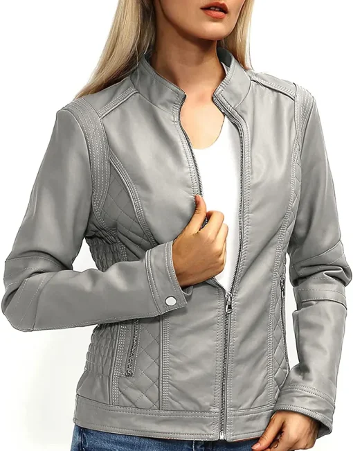 womens-trendy-gray-faux-leather-moto-jacket