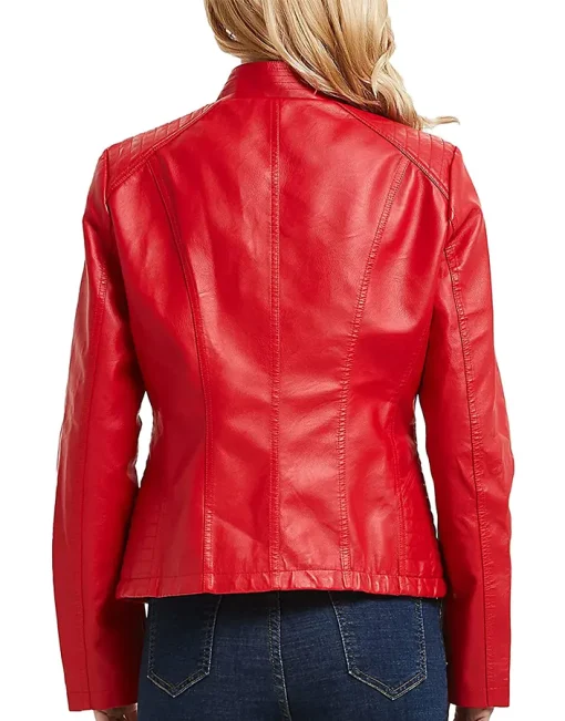 womens-trendy-red-faux-leather-moto-jacket