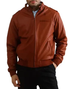 mens-iconic-cognac-faux-leather-racer-jacket