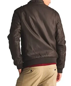 mens-iconic-dark-brown-faux-leather-racer-bomber-jacket