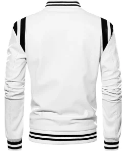 mens-stand-collar-white-and-black-faux-leather-bomber-jacket