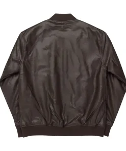 mens-utility-brown-faux-leather-bomber-jacket