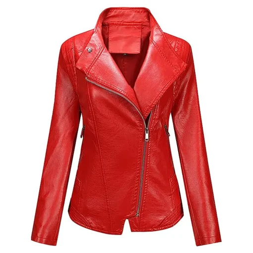 womens-asymmetric-red-faux-leather-slim-fit-jacket