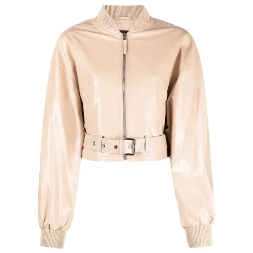 womens-beige-faux-leather-cropped-bomber-jacket