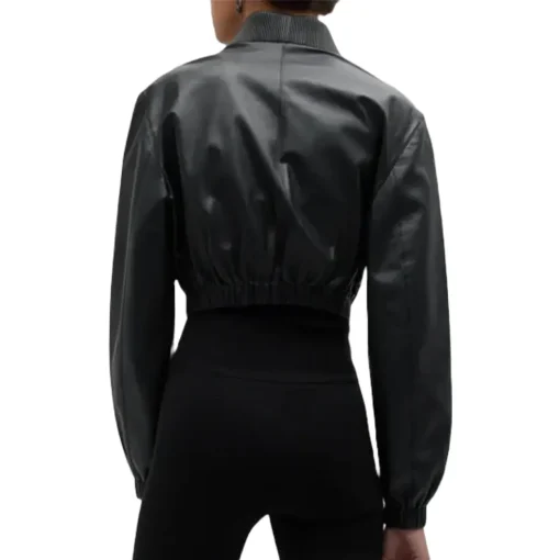 womens-black-faux-leather-cropped-bomber-jacket