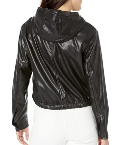 womens-black-faux-leather-hooded-bomber-jacket