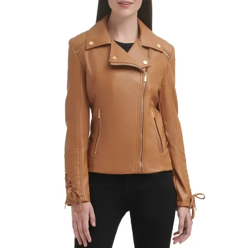 womens-brown-faux-leather-asymmetrical-moto-jacket