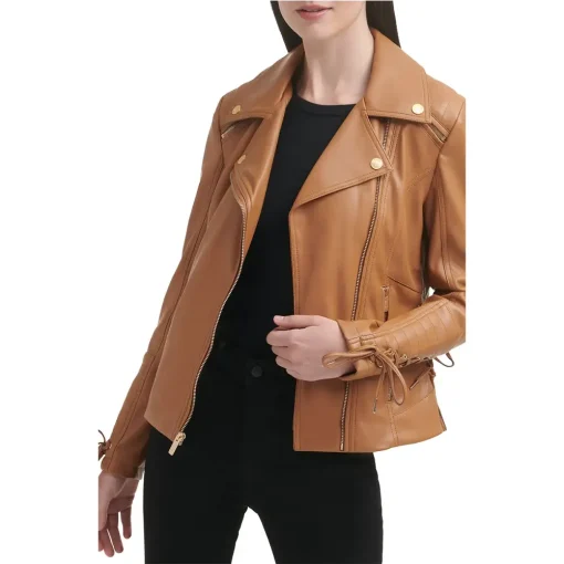 womens-brown-faux-leather-asymmetrical-moto-jacket