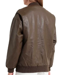 womens-brown-faux-leather-oversized-bomber-jacket