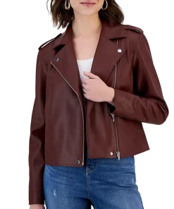 womens-burgundy-faux-leather-moto-jacket