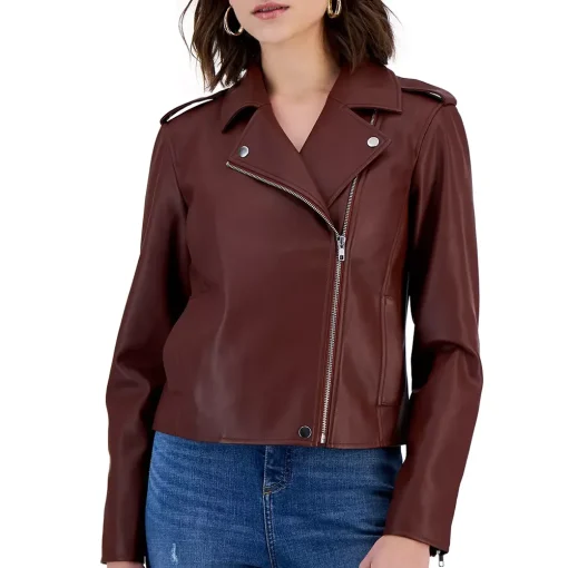 womens-burgundy-faux-leather-moto-jacket