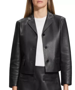 womens-button-up-black-faux-leather-cropped-jacket