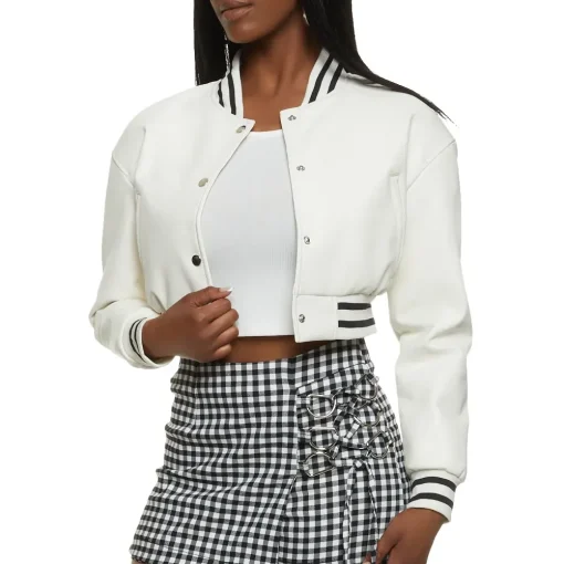 womens-cropped-white-faux-leather-bomber-jacket