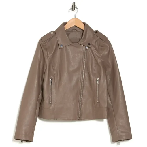 womens-designer-brown-faux-leather-moto-jacket