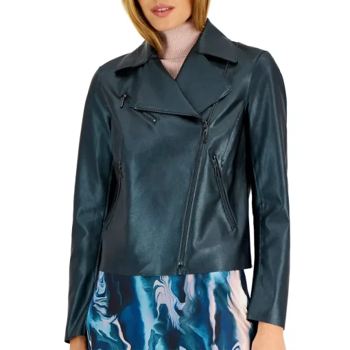 womens-emerald-green-faux-leather-moto-jacket