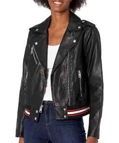 womens-faux-leather-black-moto-bomber-jacket