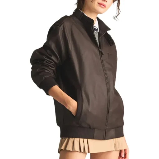 womens-iconic-brown-faux-leather-racer-bomber-jacket