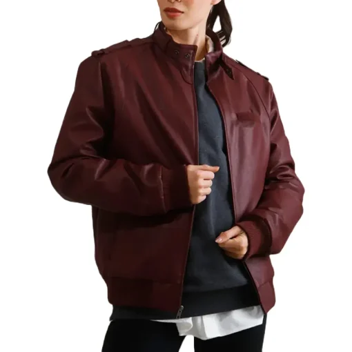 womens-iconic-burgundy-faux-leather-racer-bomber-jacket