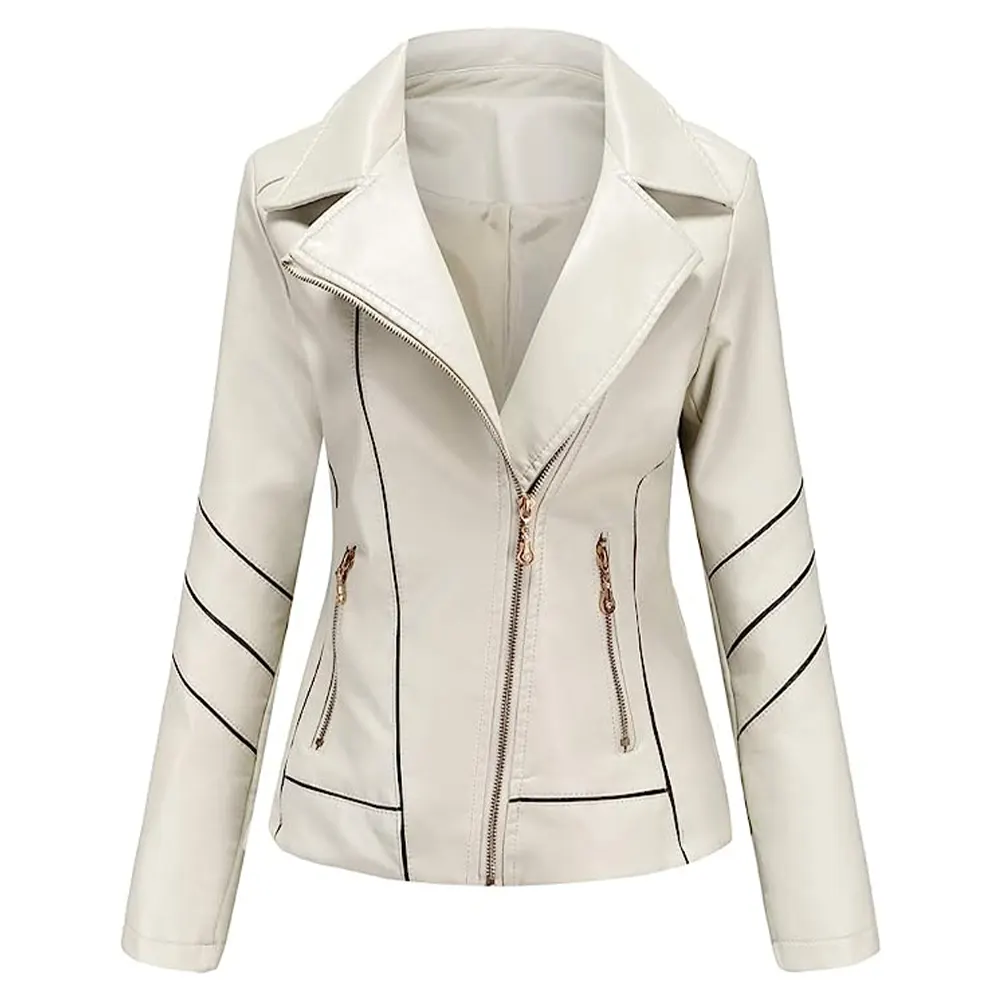 womens-lace-lines-beige-faux-leather-jacket-4 womens-lace-lines-beige-faux-leather-jacket