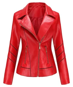 womens-lace-lines-red-faux-leather-jacket