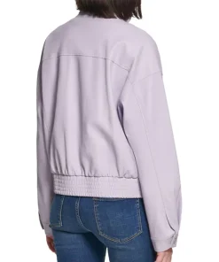 womens-lilac-faux-leather-bomber-jacket