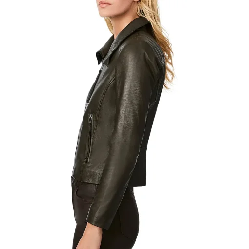 womens-long-collar-olive-faux-leather-biker-jacket