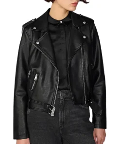 womens-moto-black-belted-faux-leather-jacket