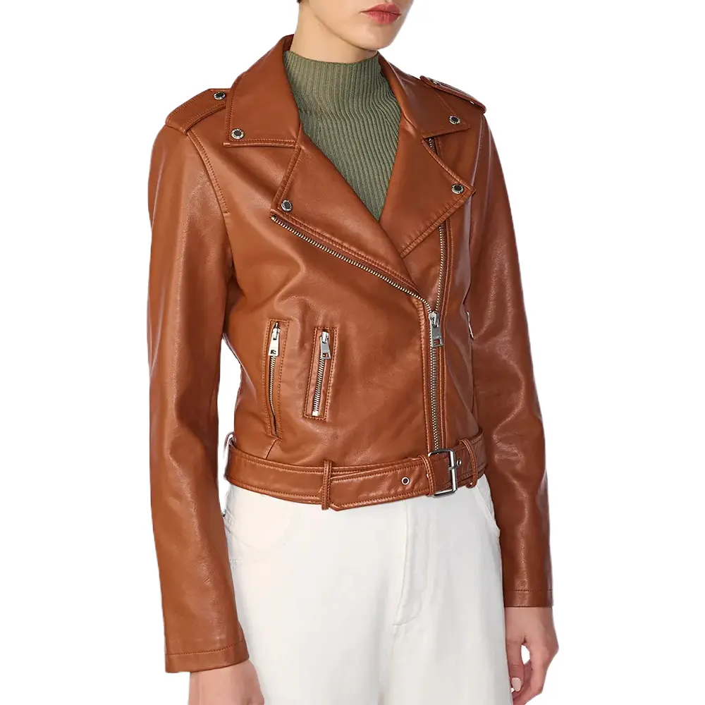 womens-moto-brown-belted-faux-leather-jacket-1 womens-moto-brown-belted-faux-leather-jacket