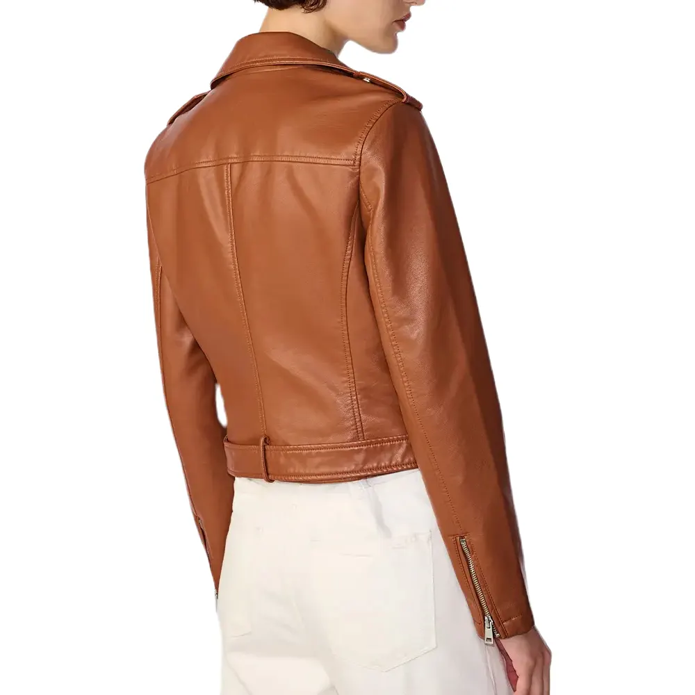 womens-moto-brown-belted-faux-leather-jacket-4 womens-moto-brown-belted-faux-leather-jacket