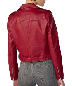 womens-moto-red-belted-faux-leather-jacket