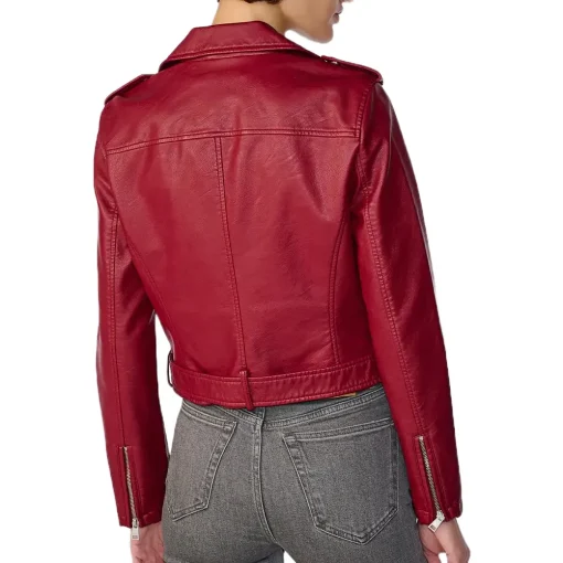 womens-moto-red-belted-faux-leather-jacket